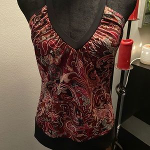 Beautiful multicolored tank top/blouse